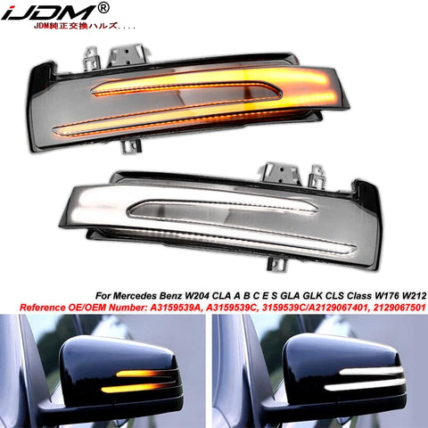 Sequential Side Mirror Light for Mercedes Benz Models LED Ambient Light iJDM
