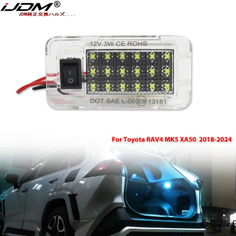 LED Trunk Cargo Light for RAV4 2018-2024 Car Interior Accessory iJDM