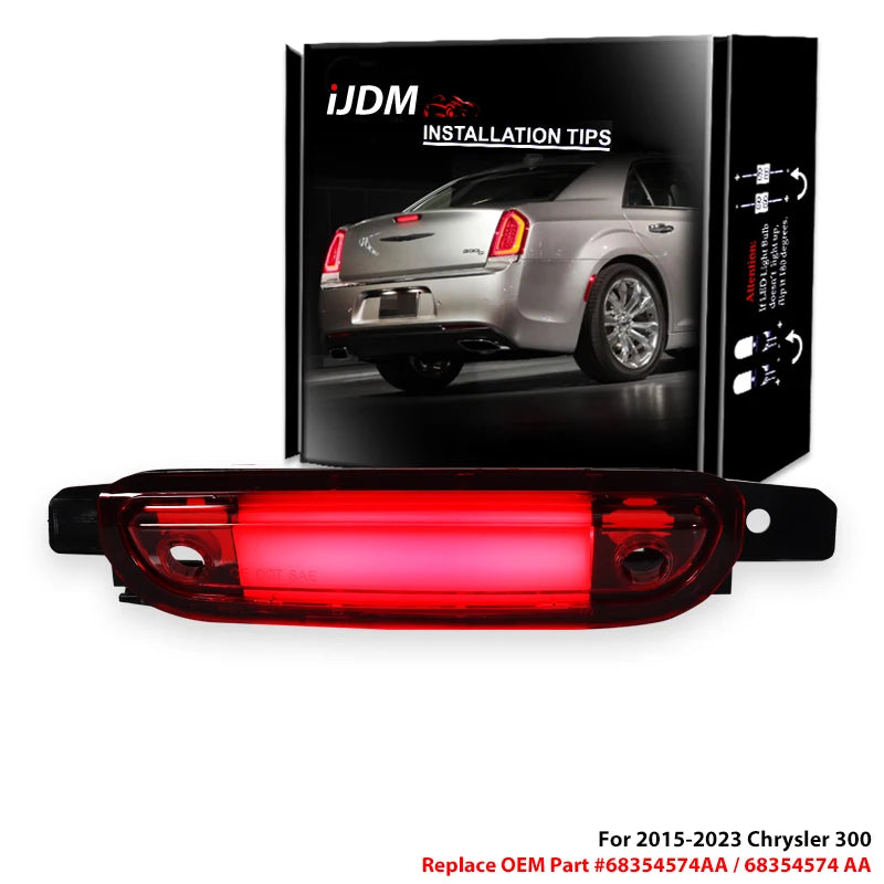LED 3rd Brake Light for Chrysler 300 2015-2023 Car Interior Accessory iJDM