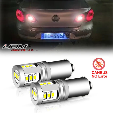 Error Free LED Reverse Light Bulbs Audi A3 VW Passat Car Interior Accessory iJDM