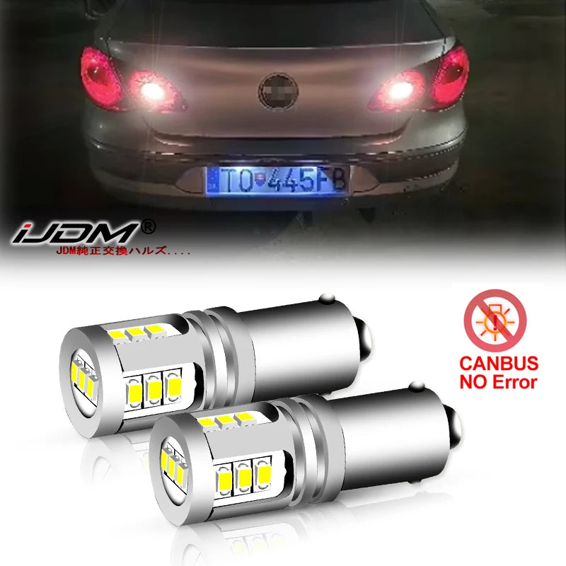 Error Free LED Reverse Light Bulbs Audi A3 VW Passat Car Interior Accessory iJDM