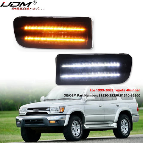Switchback DRL Lights for Toyota 4Runner 1999-2002 Car Interior Accessory iJDM