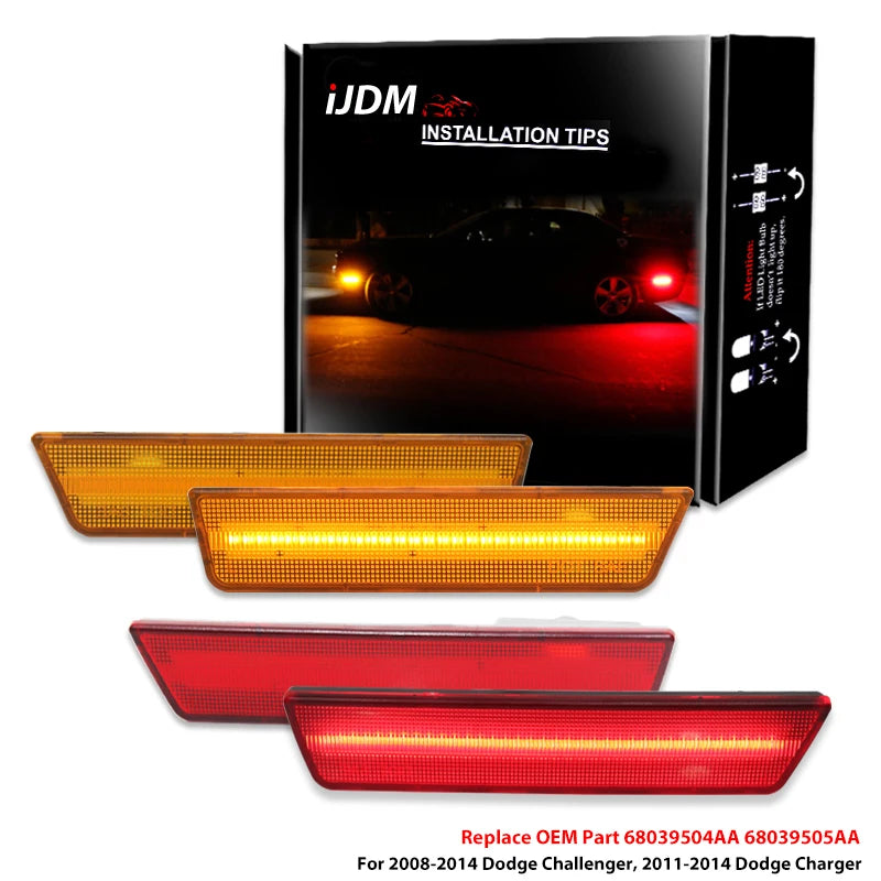 Car Interior Accessory Marker LEDs for 2008-2014 Dodge Challenger Car Interior Accessory iJDM