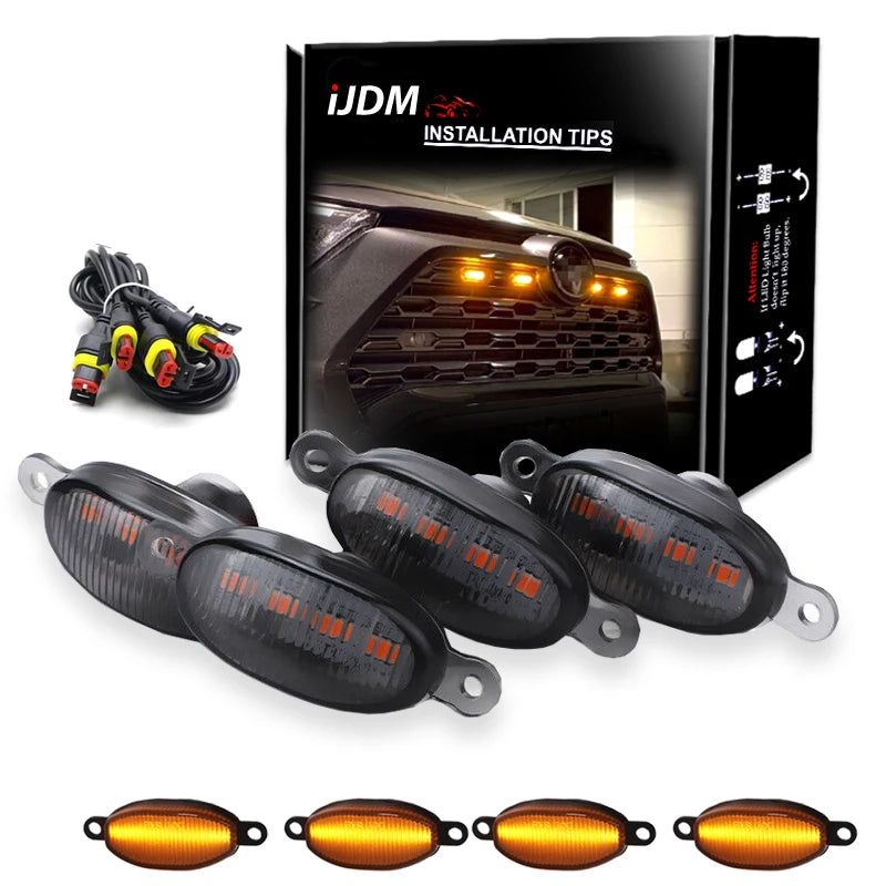 Universal Raptor Grille Light for Trucks SUV LED Ambient Light iJDM