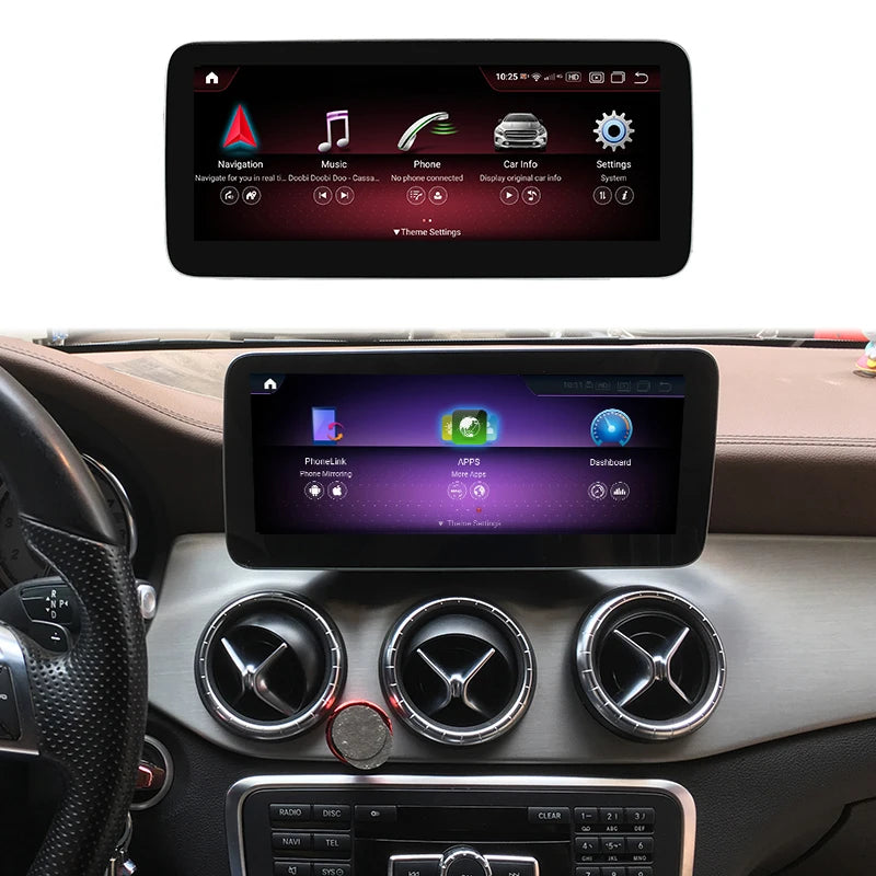 10.25" Android Screen for Mercedes GLA CLA 2013-2015 Android Head Unit OEM 10.25“ 64 g 4 g