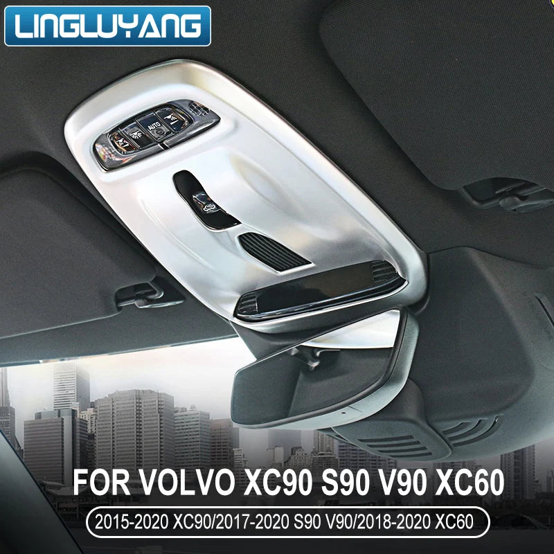 3D Roof Light Panel Trim for Volvo XC60 S90 Models Car Interior Accessory LINGLUYANG