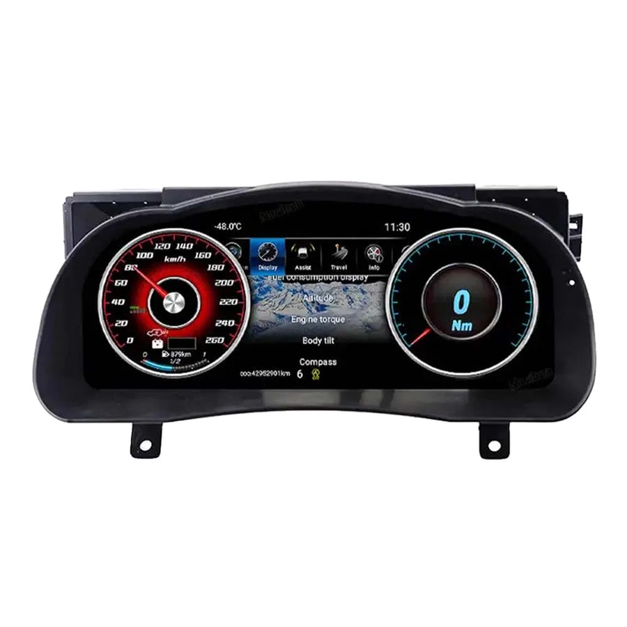 12.3 Inch Digital Instrument Cluster for Toyota Highlander Car Interior Accessory Bosstar For Toyota Highlander 2015-2017