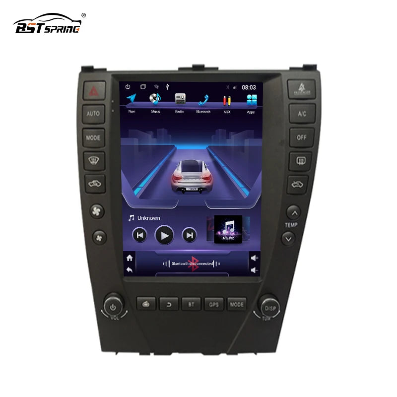 Android GPS Navigation Head Unit for Lexus ES 2006-2012 Android Head Unit Bosstar 9.7" 128G 4 g