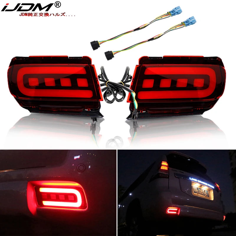 LED Bumper Lights for Toyota Prado 150 2010-19 LED Ambient Light iJDM
