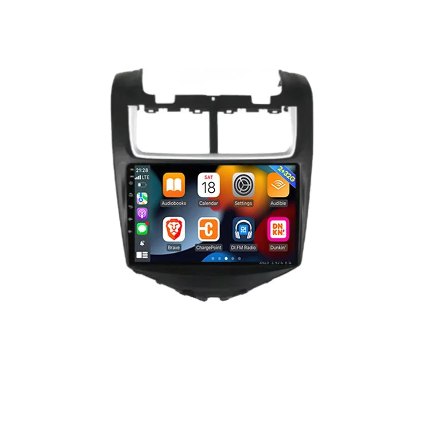9 Inch Android Auto CarPlay Radio for Chevy Aveo 2014 Android Head Unit BOSSTAR 9" 4core 4+64GB