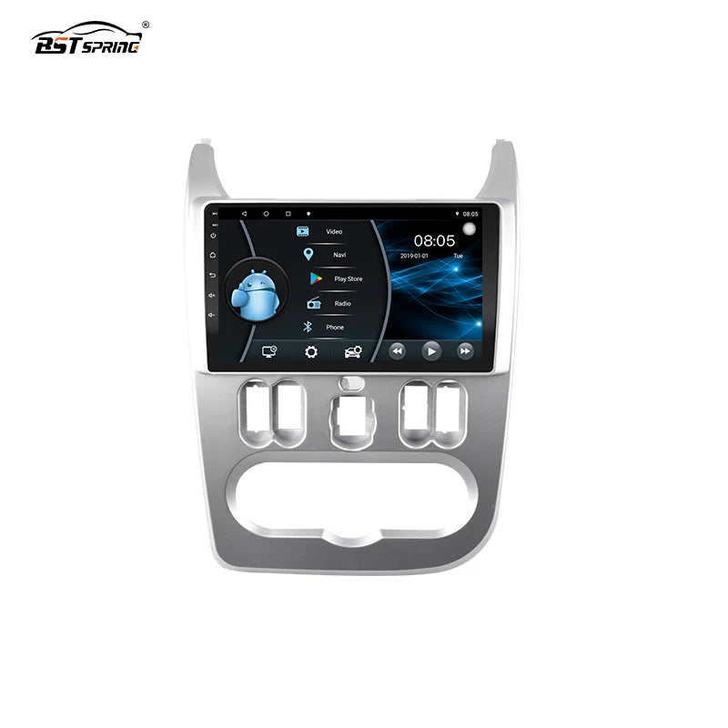 9 inch Android Multimedia Radio for RENAULT LOGAN 2010-2013 Android Head Unit BOSSTAR 9" T133 4+64GB for RENAULT LOGAN 2010-2