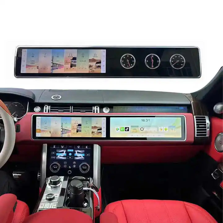 Android Stereo Dual Screen for Land Rover Sport 2018-2019 Android Head Unit Bosstar dual 15.6INCH 1920*720,8+128GB 8CORE