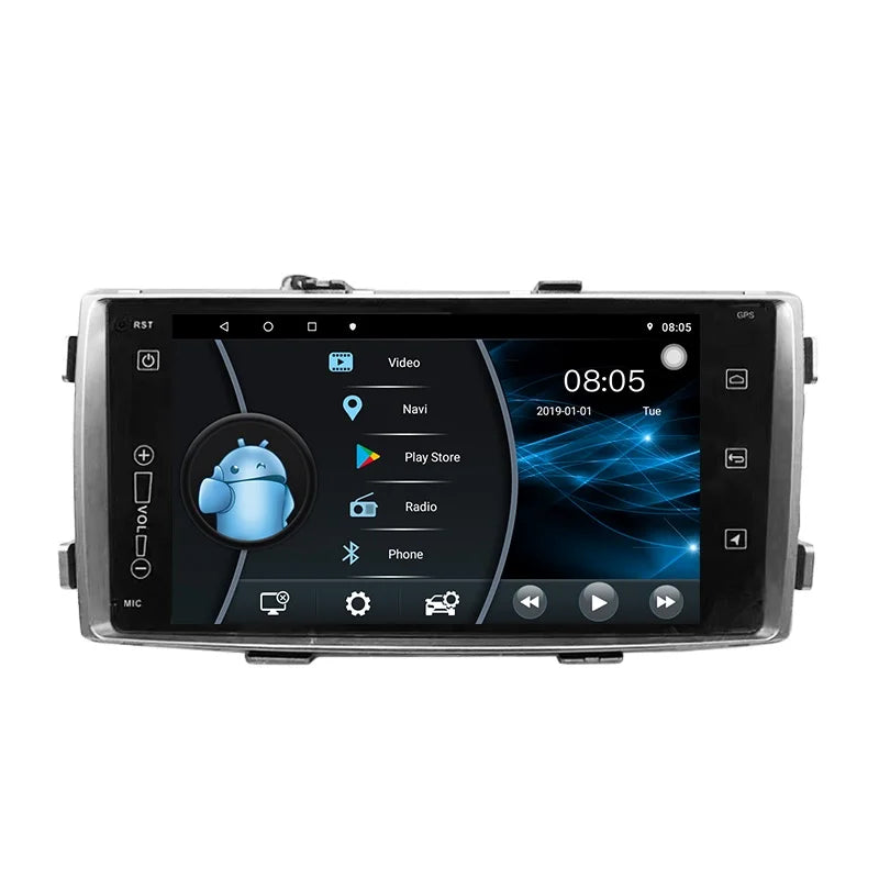 7 Inch Android Radio for Toyota Hilux Fortuner 2008-2014 Android Head Unit Bosstar For Toyota Hilux Fortuner 2008-2014 4core