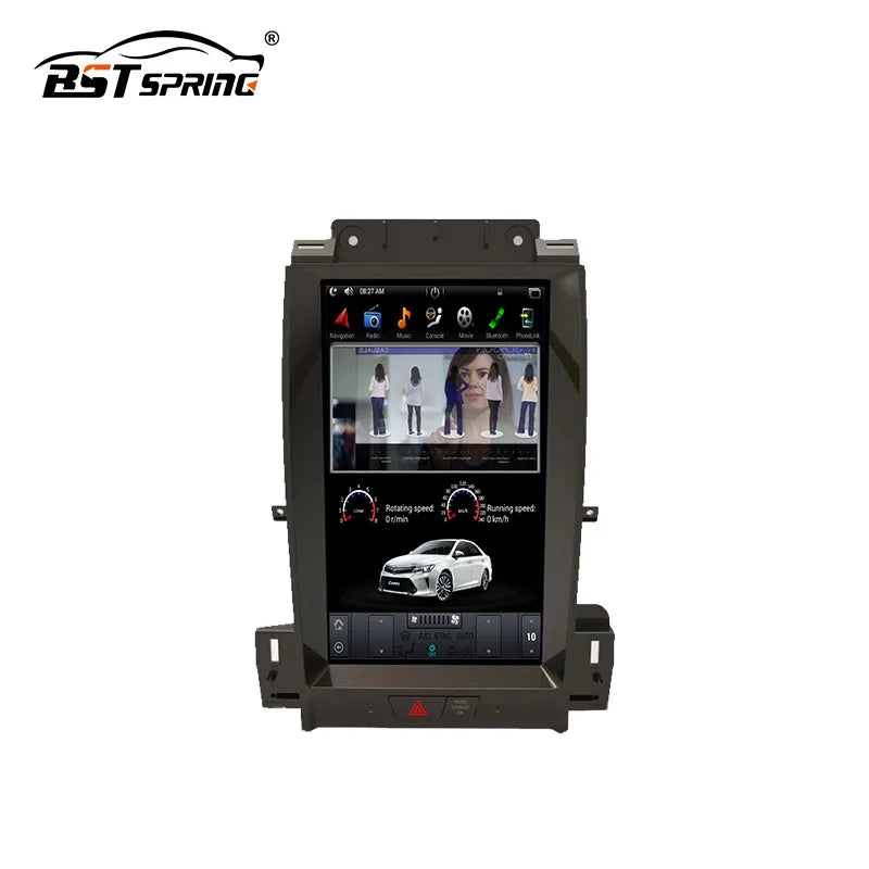 Android Vertical Screen Radio for Ford Taurus 2013 Android Head Unit Bosstar 13.3" 128G 4 g