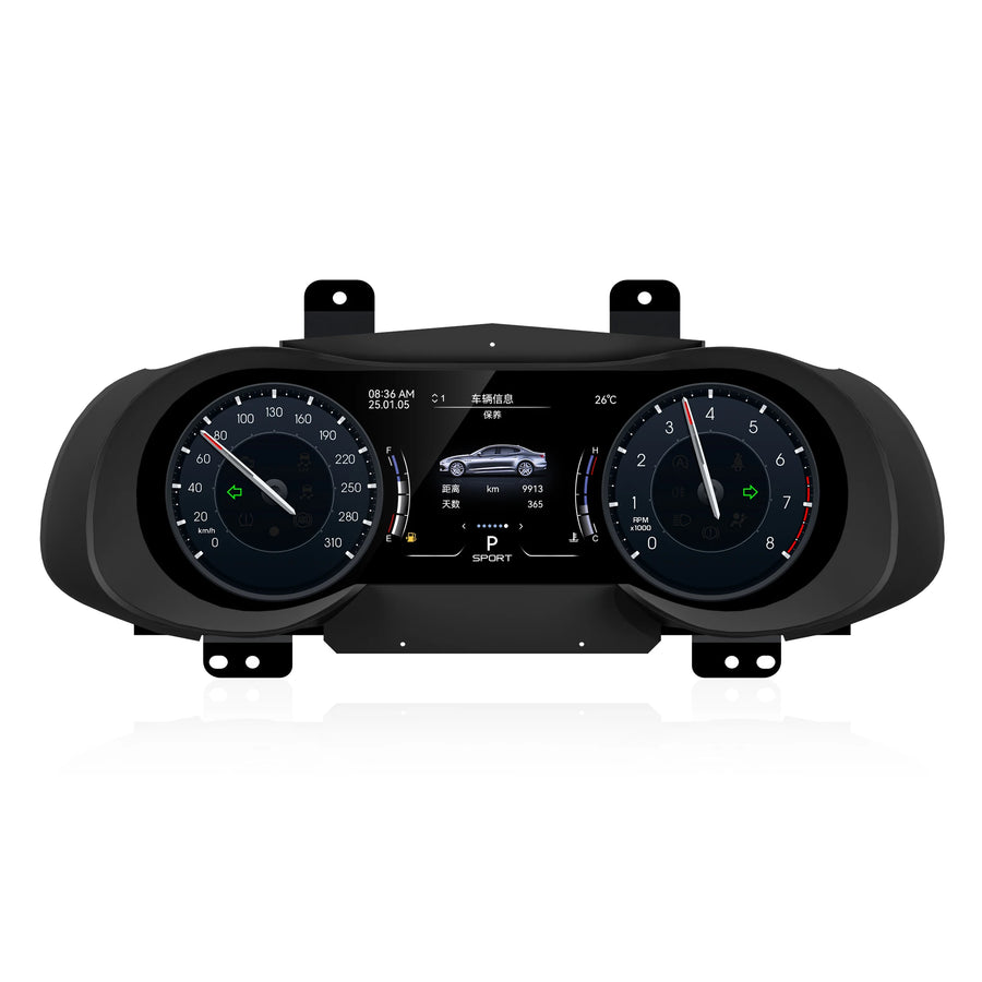 12.3 inch Digital Cluster for Maserati Quattroporte Car Interior Accessory Bosstar for Maserati Quattroporte 2013-2023
