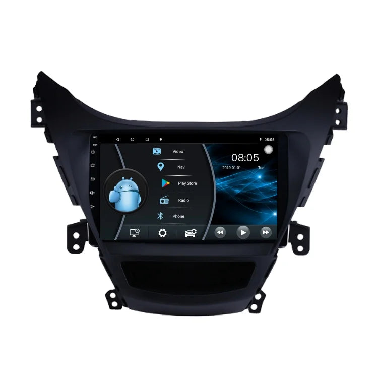 9 Inch Android Radio GPS for Hyundai Elantra 2011-2013 Android Head Unit Bosstar For Hyundai Elantra 2011-2013 4+64GB 8CORE