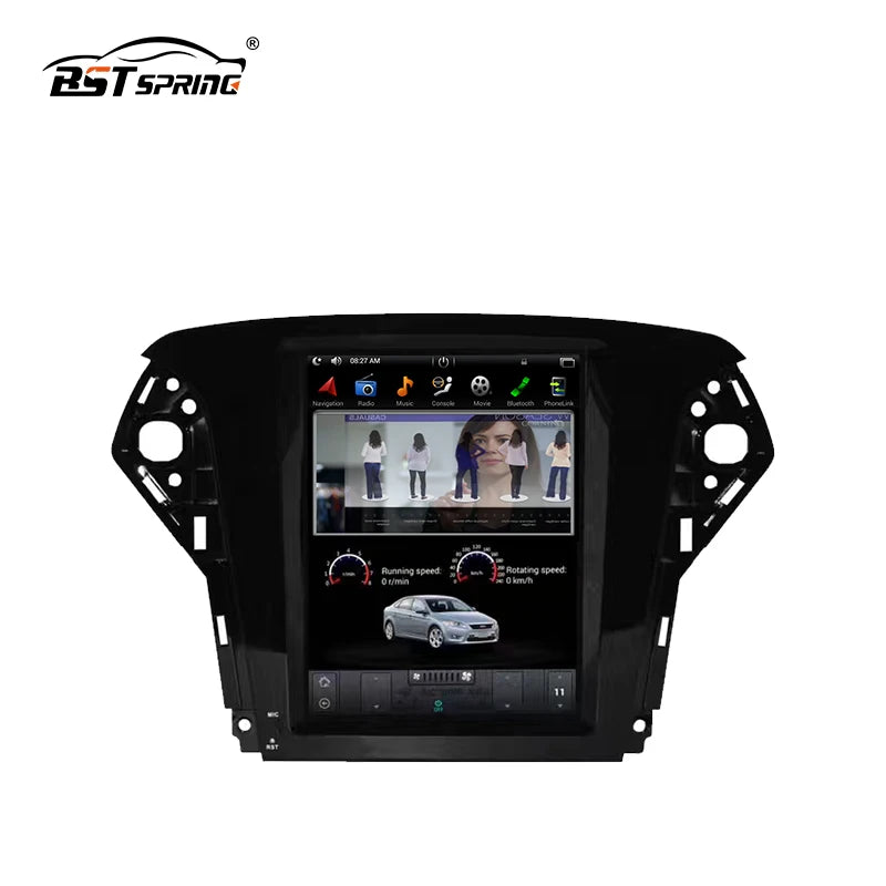 Tesla Style Android Head Unit for Ford Mondeo 2007-2012 Android Head Unit Bosstar 9.7" 128G 4 g