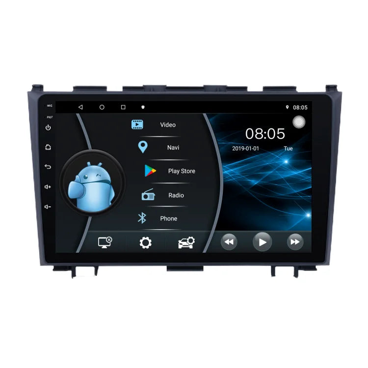 Android 9 Inch GPS Radio for Honda CR-V 2008-2011 Android Head Unit Bosstar 9" 8core 4+64