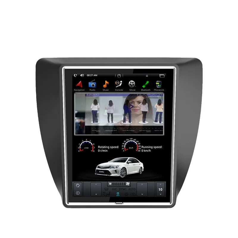 10.4in Tesla Style Radio for VW Sagitar 2012 Android Head Unit Bosstar 10.4" Auto A/C Android 7.1 2+32G