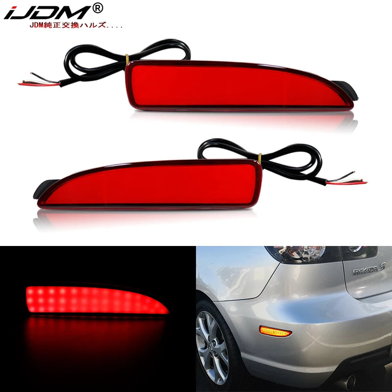 LED Ambient Light Red Side Marker for Mazda 3 (2004‑2008) LED Ambient Light iJDM Car