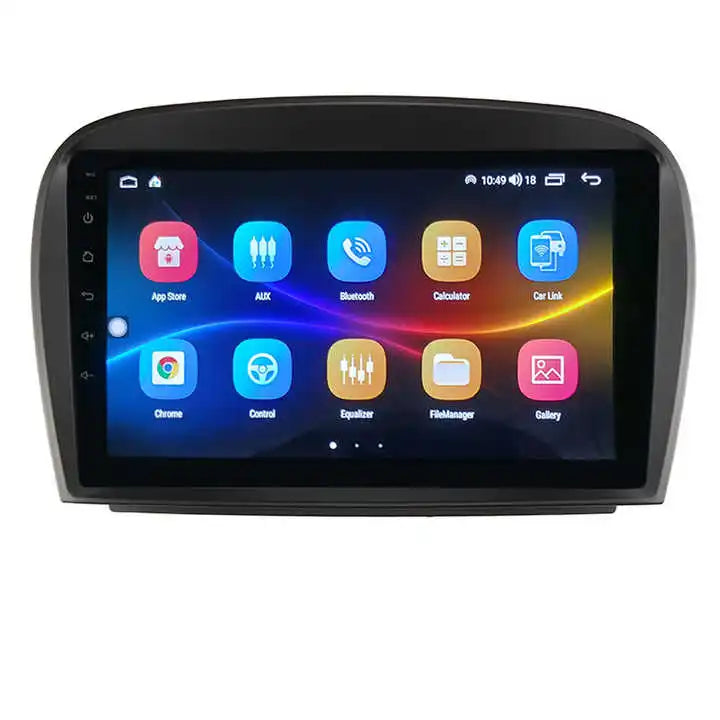 Android Head Unit Multimedia for Mercedes SL Class 2004 Android Head Unit Bosstar 9" (4Core )2+32GB android system