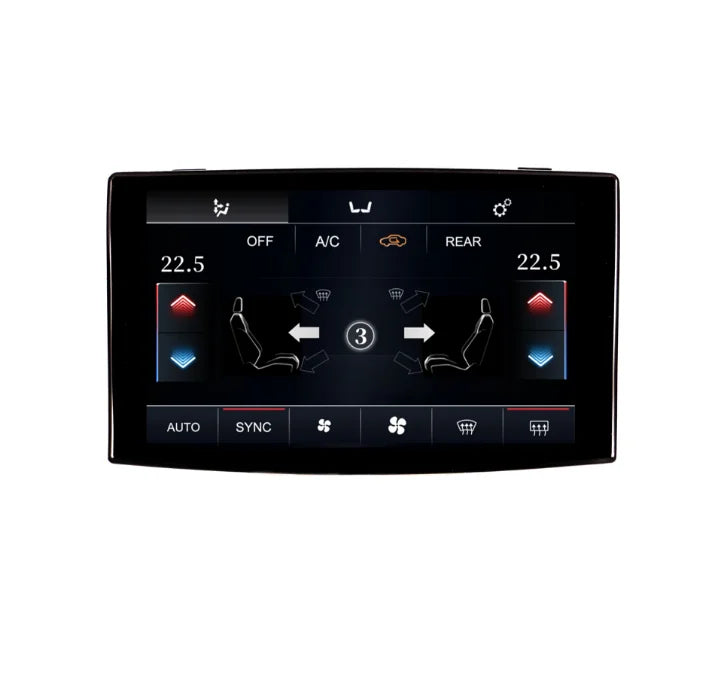 Digital AC Control Panel Screen for Audi A8 2005-2010 Car Interior Accessory Bosstar Default Title