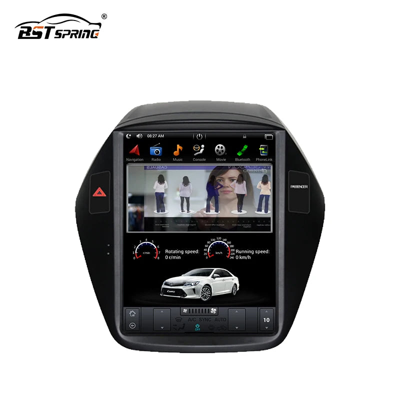 10.4" Vertical Android Head Unit for Hyundai IX35 Tucson 2009-2015 Android Head Unit Bosstar 10.4" 32 g 2 g