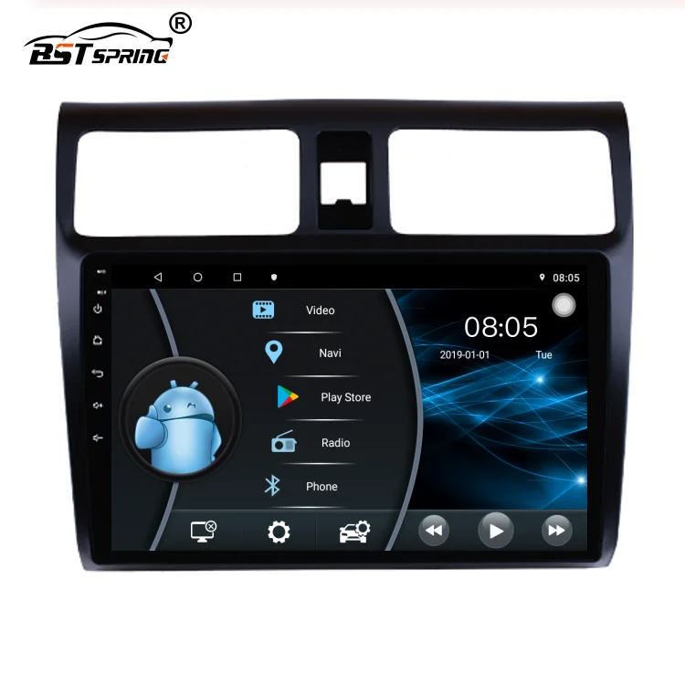 10 Inch Android GPS Radio for Suzuki Swift 2005-2010 Android Head Unit Bosstar 10.1" 32 g 2 g