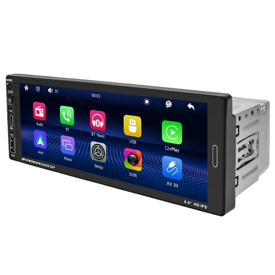 6.9inch MP5 Multimedia Player with CarPlay Universal Android Head Unit OEM 6.9" No MP5