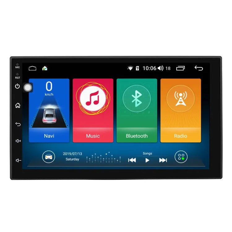 Universal 7 Inch Android GPS Navigation Multimedia Player Android Head Unit Bosstar 7"