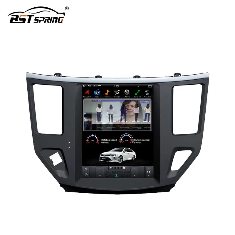 Vertical Android Head Unit GPS for Nissan Pathfinder 2013 Android Head Unit Bosstar 10.4" 2 g 32 G