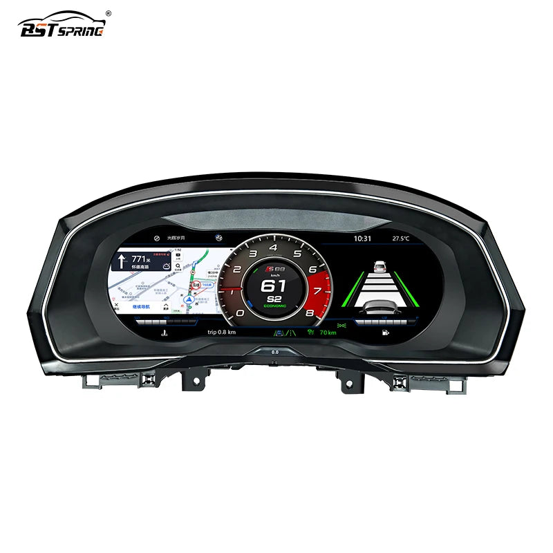 12.3" Linux Digital Instrument Cluster for Volkswagen Car Interior Accessory Bosstar Default Title