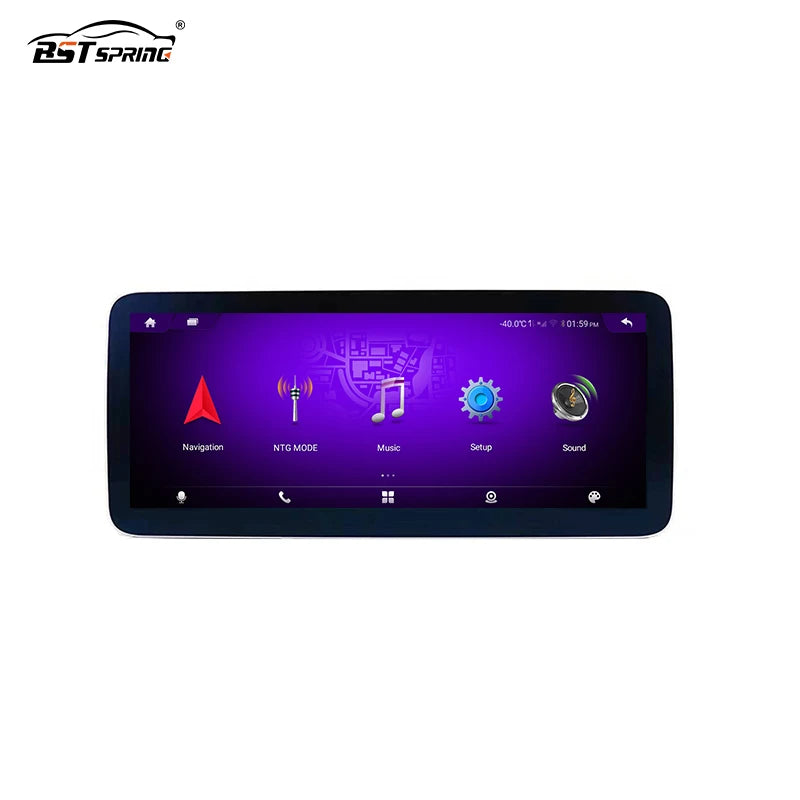 10.25" Android Screen for Mercedes C Class 2019-2021 Android Head Unit Bosstar 10.25“ 128G 4 g