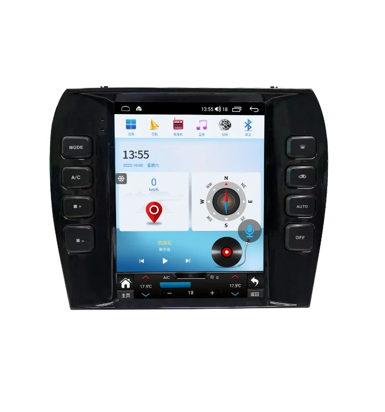 Tesla Style Radio for Jaguar X-Type 2004-2008 Android Head Unit Bosstar 9.7" for Jaguar X-Type 2004-2008 3+32GB