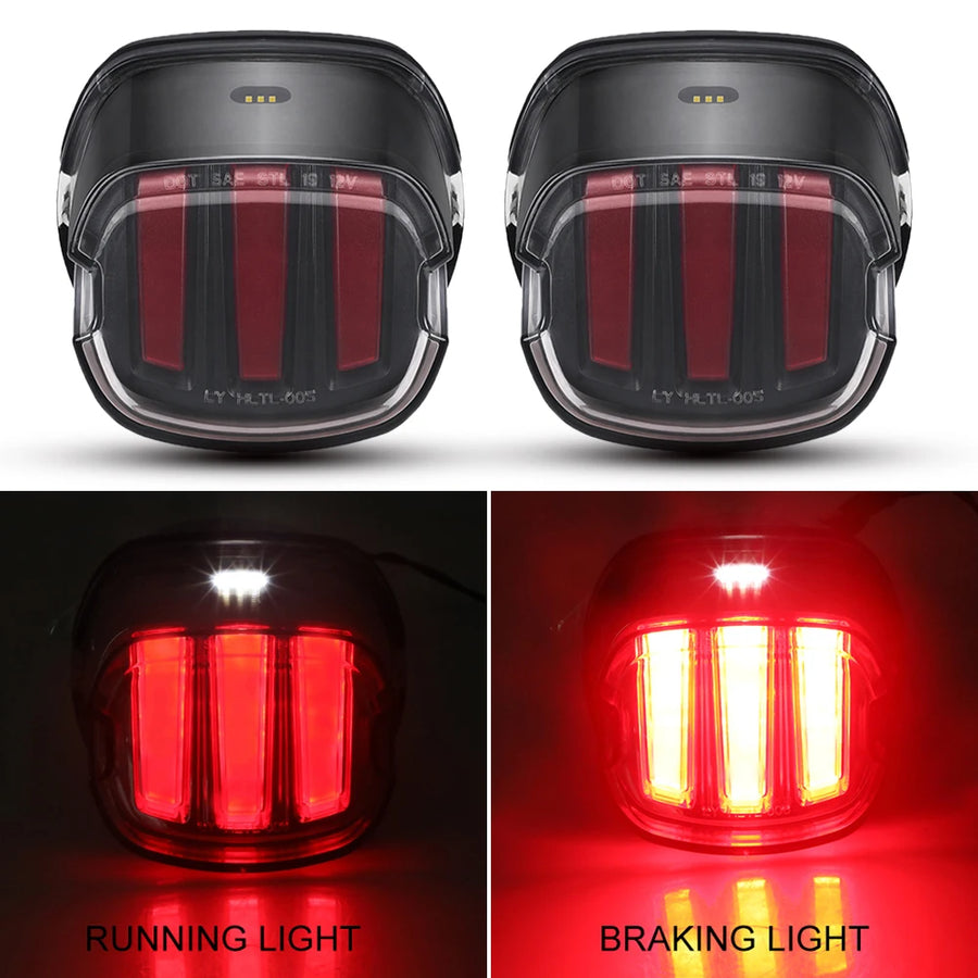 Tail Rear Lights LED Lamp Taillight With DRL Brake Stop Light Tail Light Assembly | Motorcycle Accessories ANGLELITE