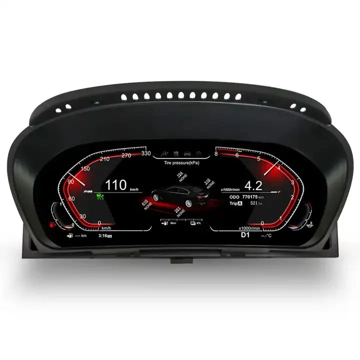 12.3" Linux Digital Cluster for BMW X6 E71 2008 Android Head Unit Bosstar