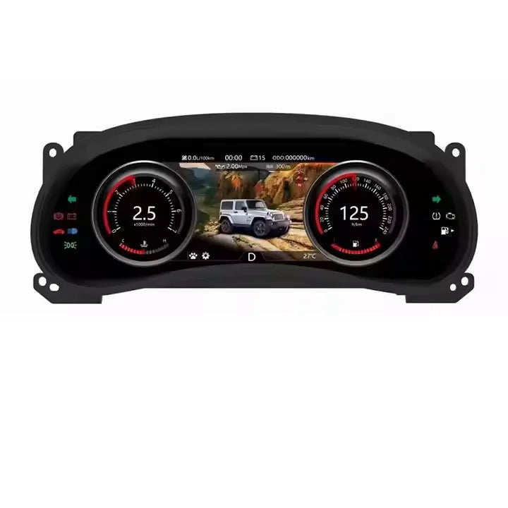 12.3 Inch GPS Digital Speedometer for Jeep Wrangler 2011-2018 Car Interior Accessory bosstar Default Title
