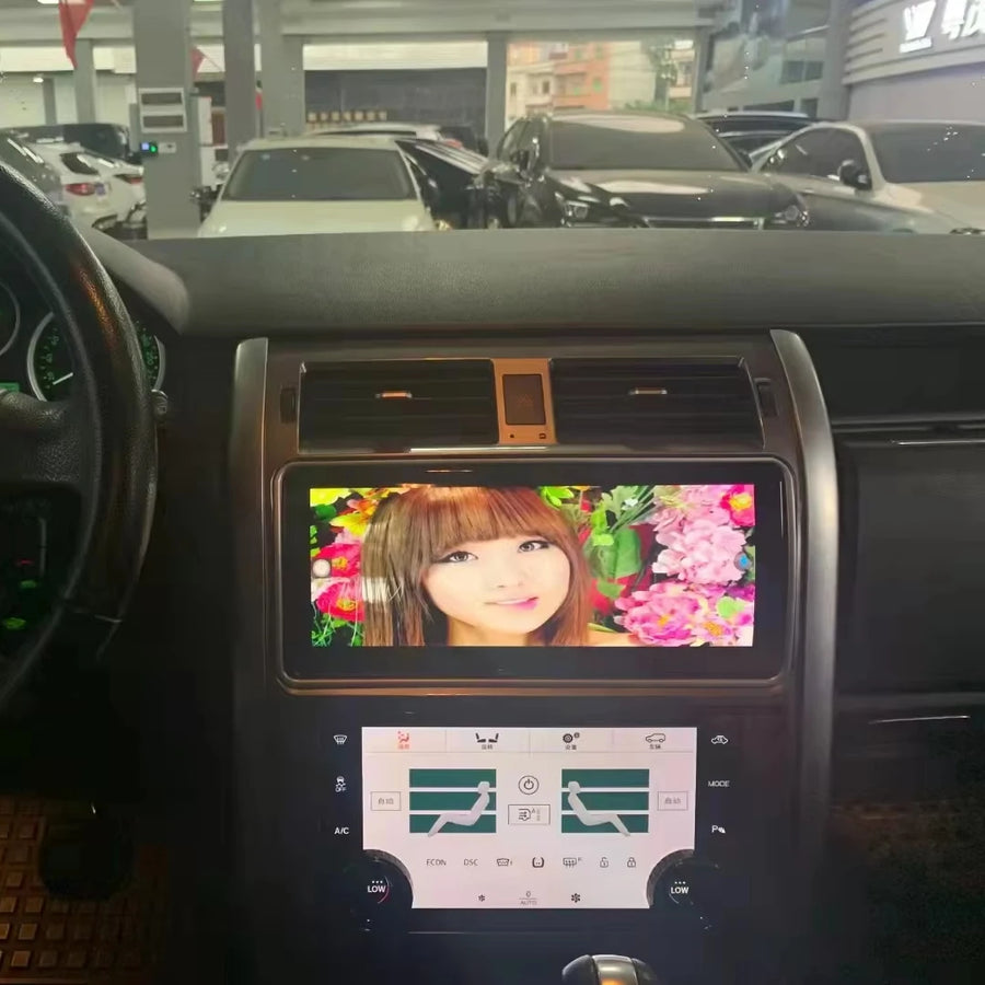 Android Head Unit for Land Rover Discovery 3 2004-2009 Android Head Unit Bosstar 12.3''+10.1'' AC screen 4 G 64G