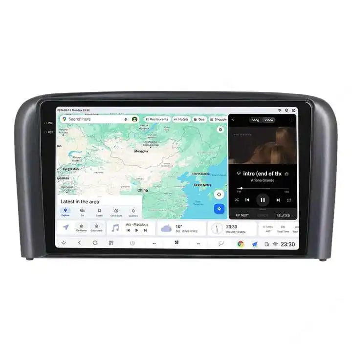 Android Head Unit with GPS for Volvo S80 2004-2006 Android Head Unit Bosstar 9" 32 g 2 g