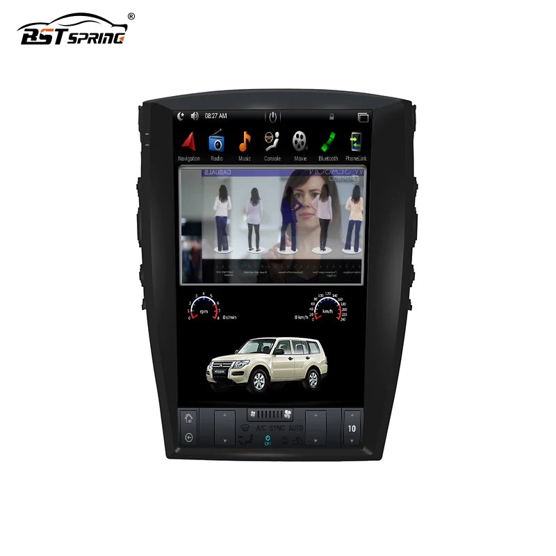 17 Inch Android Multimedia Player for Pajero 2006-2021 Android Head Unit Bosstar 9" 2 g 32 G