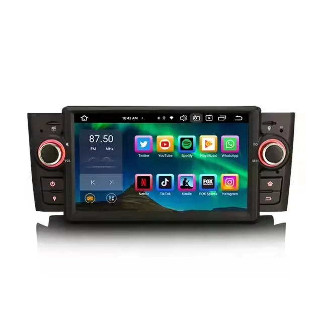 7" Wireless CarPlay Android Radio for Fiat Linea 08-12 Android Head Unit Bosstar 7" for Fiat Old Linea 2008-2012 TS18 2+32GB
