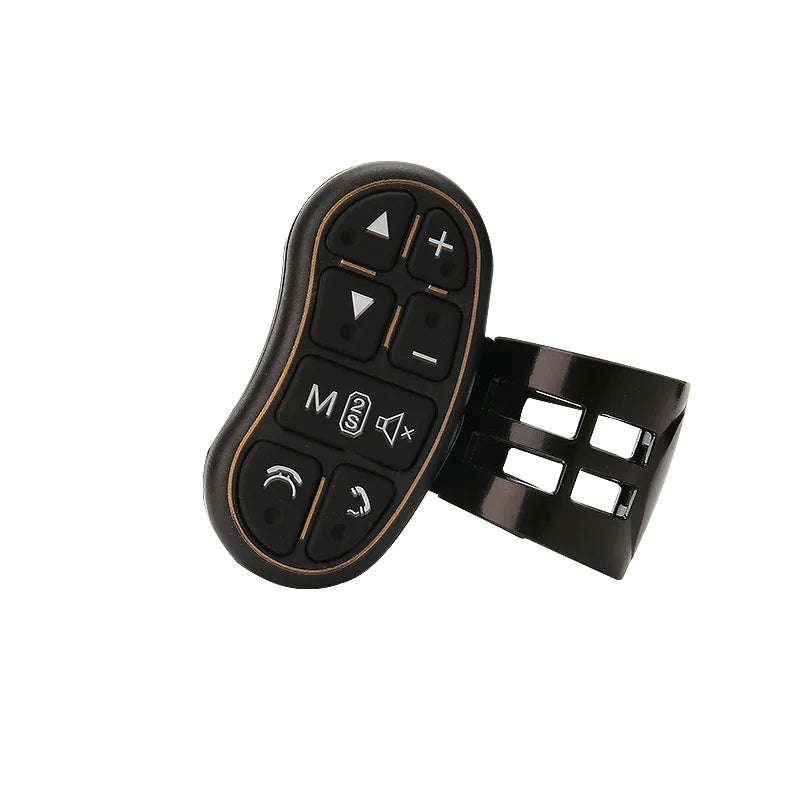 Universal Steering Wheel Control Button Pad 4 Spoke Car Interior Accessory Bosstar
