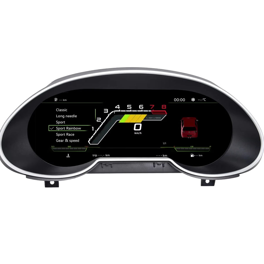 LCD Dashboard Speedometer Cluster for Audi Q5 2009-2018 Car Interior Accessory Bosstar for AUDI Q5 2009-2018