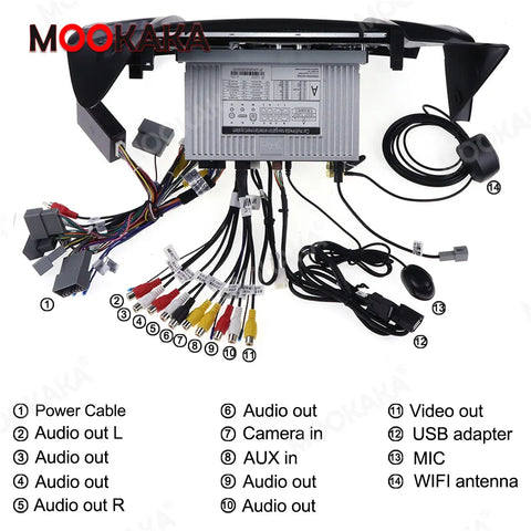 12-Inch Android 13 Navigation Head Unit for Honda Accord 2012-2017 Android Head Unit Aotsr 8-256G DSP Carplay Six Core