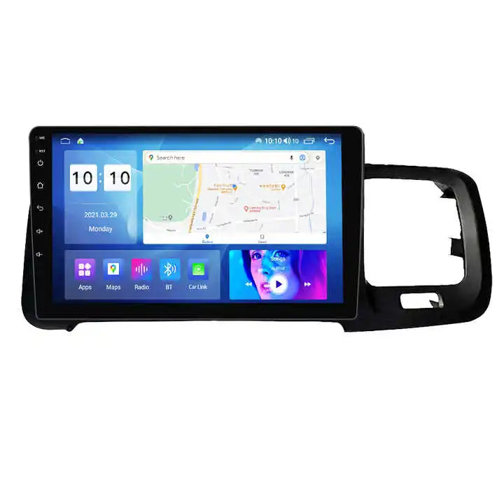 Android Head Unit CarPlay IPS Screen for S60 Android Head Unit Bosstar 9" 32 g 2 g