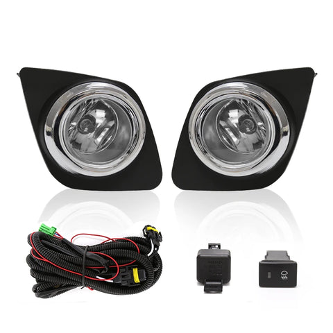 Fog Light Assembly LED DRL for Toyota RAV4 2009-2012 Car Interior Accessory MAGIC COLORM
