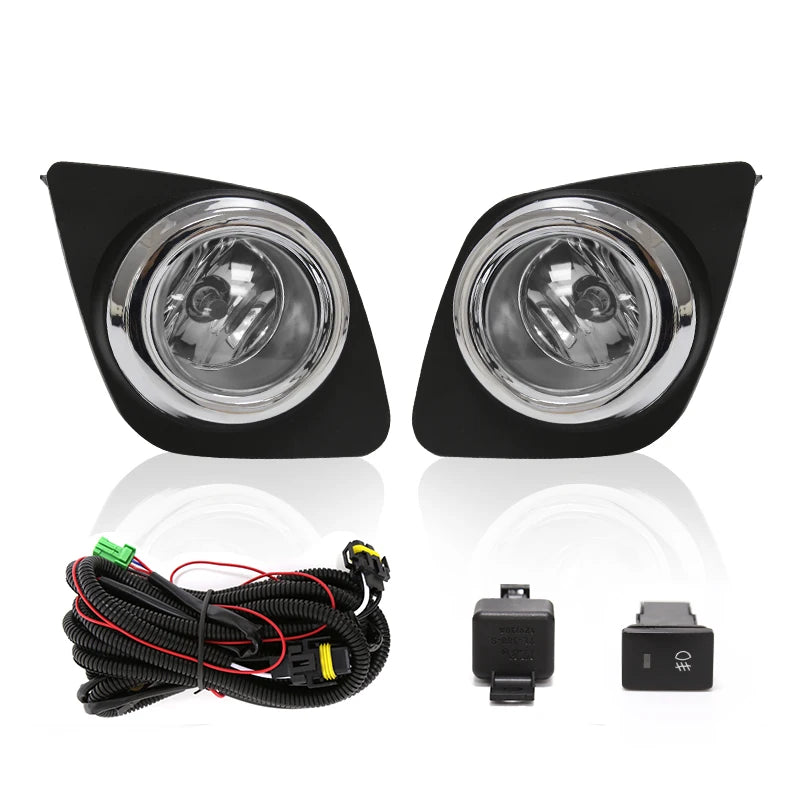 Fog Light Assembly LED DRL for Toyota RAV4 2009-2012 Car Interior Accessory MAGIC COLORM