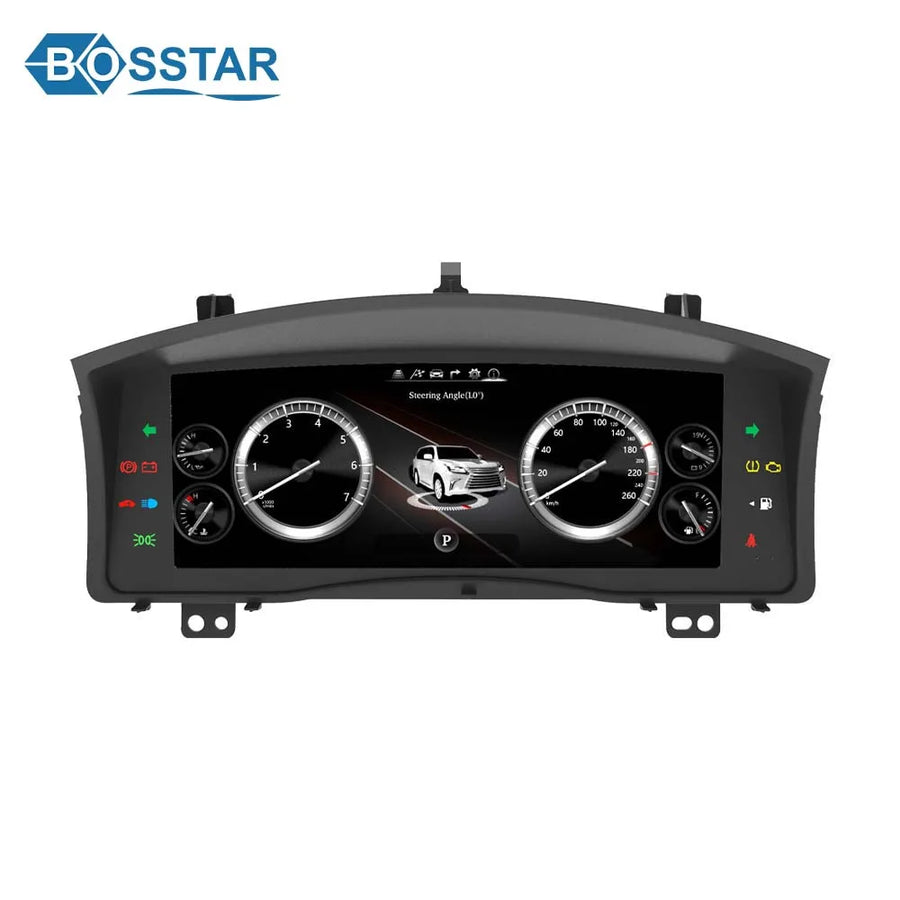 12.3" LCD Speedometer for Lexus LX570 2007-2015 Car Interior Accessory Bosstar for lexus Lx570 2007-2015