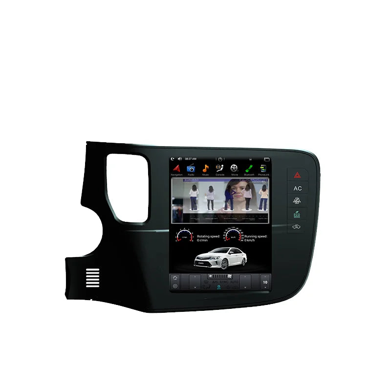 Tesla Style Android Radio for Mitsubishi Outlander 2014-2016 Android Head Unit Bosstar 10'' 4core 4+64GB