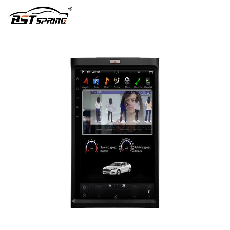 17Inch Android Vertical Screen Head Unit for Ford Android Head Unit Bosstar 17'' 128G 4 g
